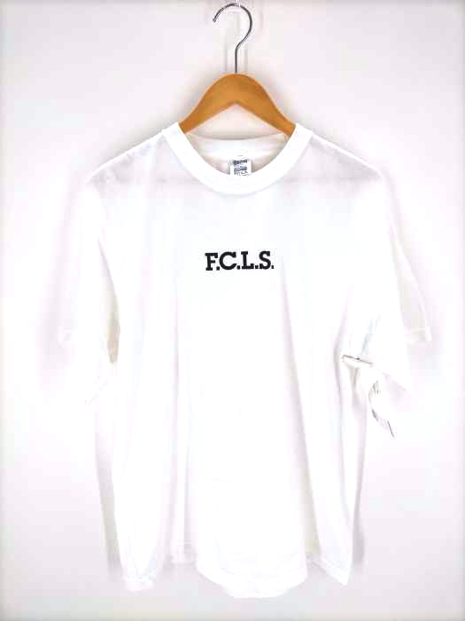 USED古着(ユーズドフルギ) F.C.L.S ロゴプリント半袖Tシャツ メンズ JPN：XL