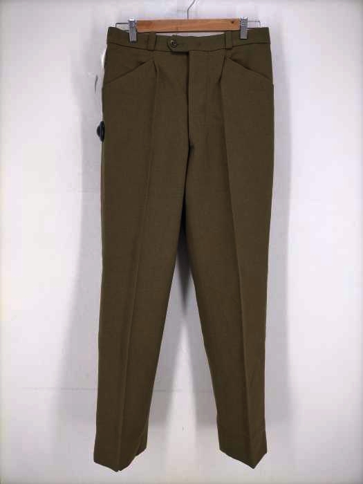 USED古着(ユーズドフルギ) 1968 60S ベルギー軍 ウールトラウザーズ ドレスパンツ メンズ  4GH