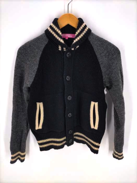 JUNYA WATANABE COMME des GARCONS MAN PINK(ジュンヤワタナベコムデギャルソンマンピンク) AD2011 ウールニットスタジャン レディース JPN：S