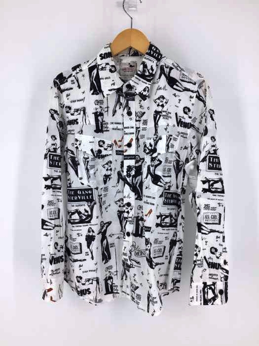 GANGSTERVILLE(ギャングスタビル) THE REVUE-L/S SHIRTS メンズ JPN：M