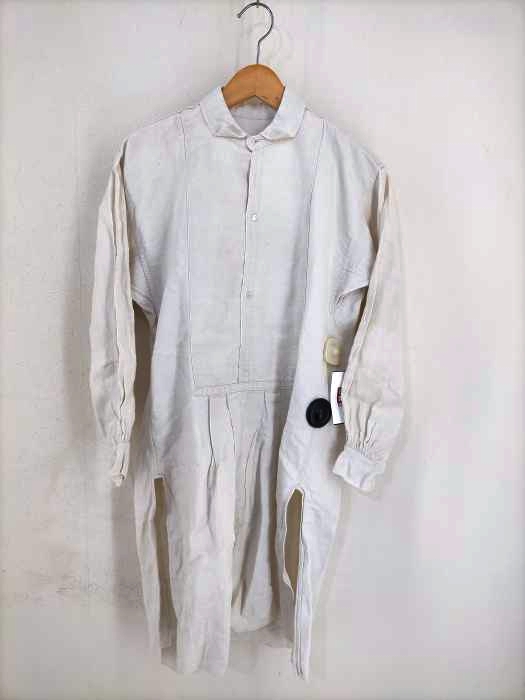 USED古着(ユーズドフルギ) 1900s~フレンチリネンスモックワンピース レディース 表記無