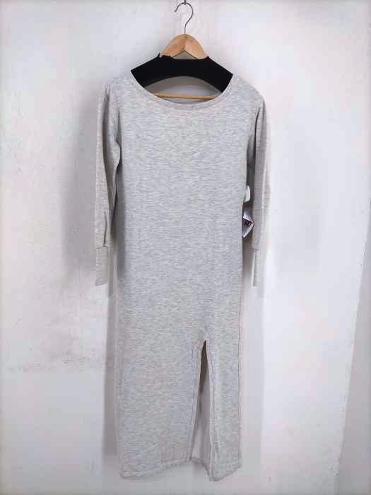 ローレン louren スウェットスリットワンピース レディース JPN：M