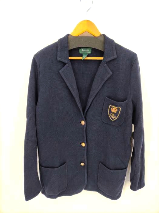 LAUREN RALPH LAUREN(ローレンラルフローレン) 金ボタン コットンカーディガン メンズ import：S