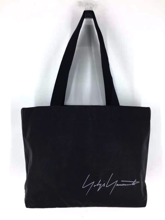Yohji Yamamoto(ヨウジヤマモト) 青山店 シグネチャー レザートートバッグ メンズ 表記無