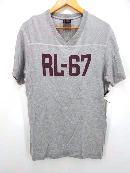 POLO JEANS COMPANY RALPH LAUREN(ポロジーンズカンパニーラルフローレン) RL-67 プリントVネックTシャツ メンズ JPN：M