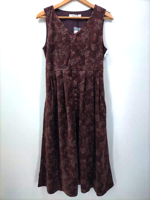moussy(マウジー) VELVET JUMPER SKIRT レディース  1