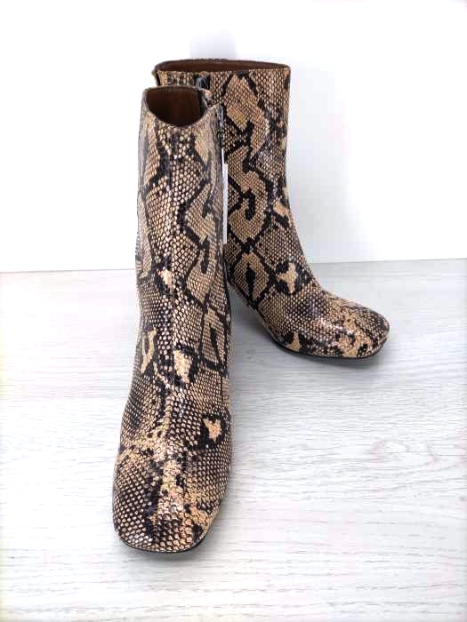 moussy(マウジー) SQUARE TOE MIDDLE BOOTS レディース  L