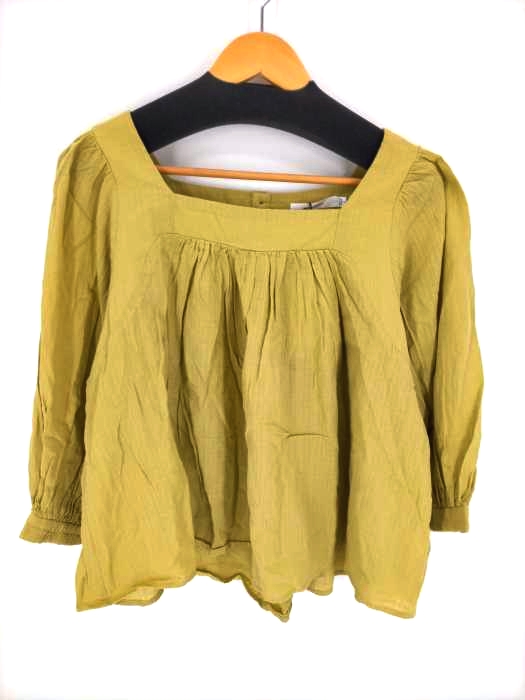moussy(マウジー) SQUARE NECK BLOUSE レディース  FREE