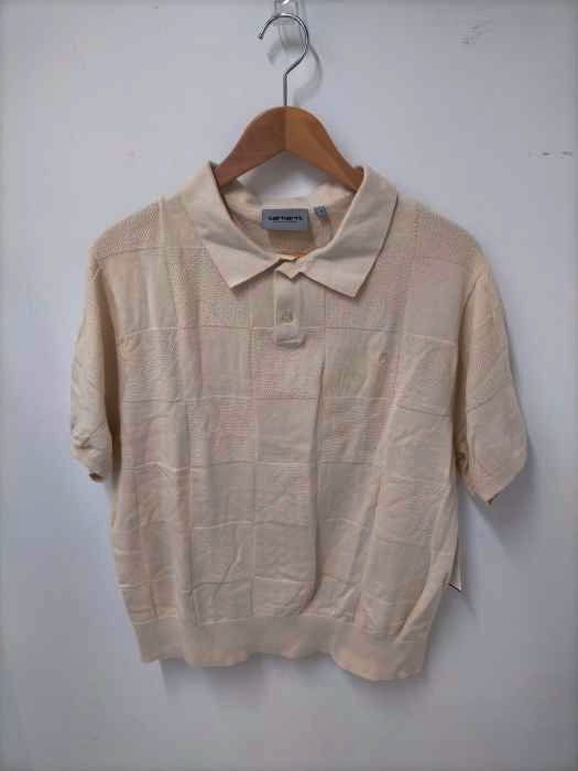 Carhartt WIP(カーハートワークインプログレス) S/S PAXTON KNIT POLO メンズ JPN：S