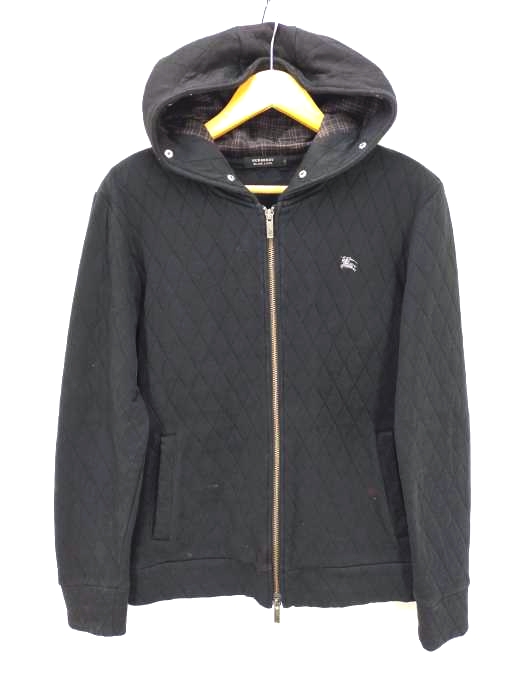 BURBERRY BLACK LABEL(バーバリーブラックレーベル) キルティング ジップアップパーカー メンズ JPN：2