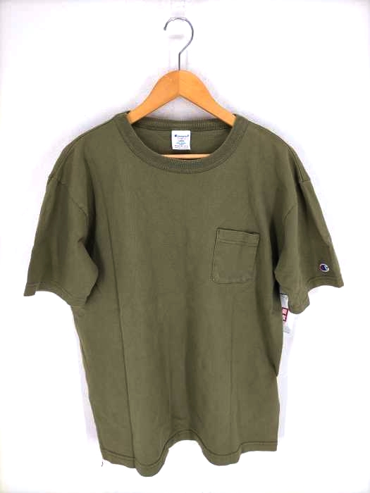 Champion(チャンピオン) ヘビーウェイトポケットクルーネックTシャツ メンズ JPN：L