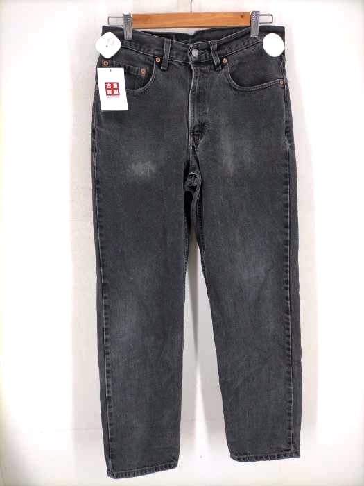 Levis(リーバイス) 99年製 USA製 550 RELAXED FIT 刻印513 ブラックデニムパンツ メンズ  32X32