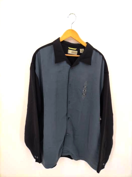 CUBAVERA ロングスリーブオープンカラーシャツ メンズ  XL