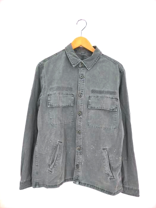 ZARA(ザラ) ミリタリー シャツジャケット メンズ import：M
