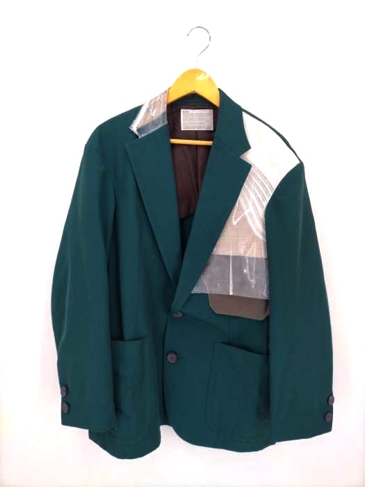 カラー kolor 22SS Kolor patch-detail single-brested blazer メンズ JPN：2