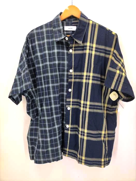 marka(マーカ) WIDE SHIRTS check×check メンズ  2