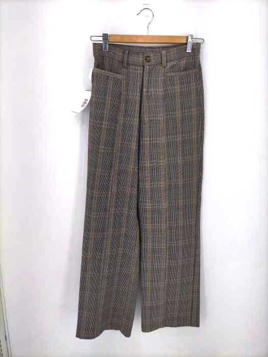 louren(ローレン) チェック柄スラックスパンツ レディース JPN：M