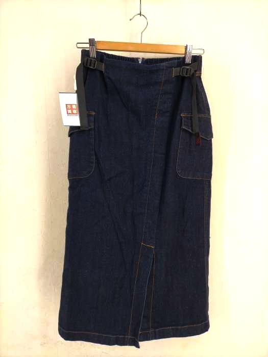 GRAMICCI(グラミチ) DENIMGURKHA SKIRT デニムグルカスカート レディース JPN：L
