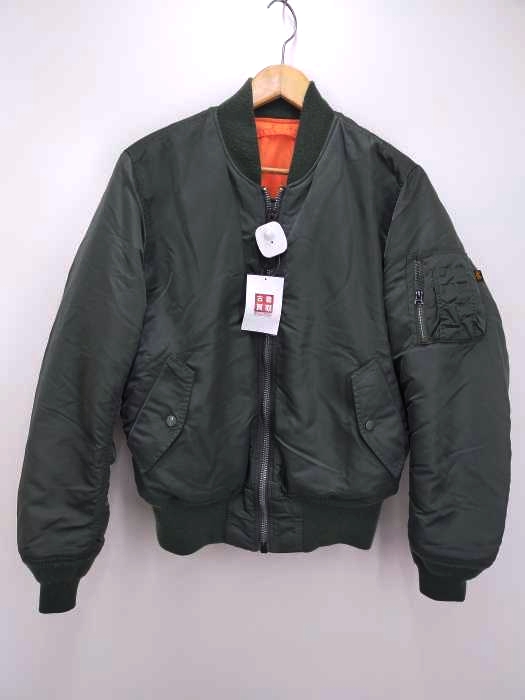 アルファインダストリーズ ALPHA INDUSTRIES フライトジャケット MA-1 メンズ JPN：S
