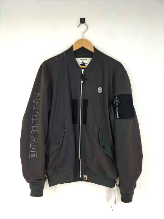 アベイシングエイプ A BATHING APE 19AW ジップアップブルゾン メンズ JPN：M