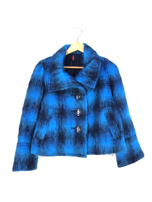 ユーズドフルギ USED古着 {{N'est-ce Pas?}} モヘアミックス変形ジャケット レディース  40
