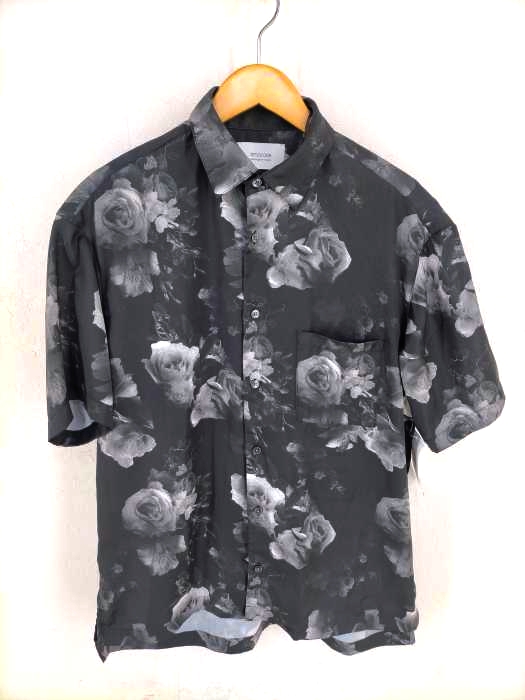 ステュディオス STUDIOUS 19SS ダークフラワーシャツ メンズ JPN：1