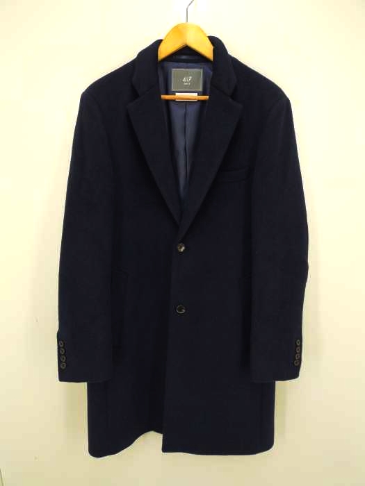 フォーワンセブンバイエディフィス 417 by EDIFICE ウールチェスターコート メンズ  180-185MS1516