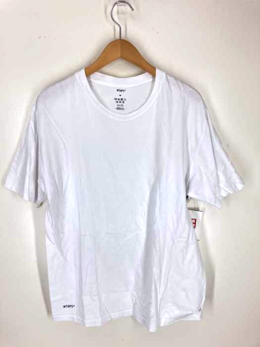 WTAPS(ダブルタップス) ロゴプリント コットン クルーネック Tシャツ メンズ JPN：M JPN：M