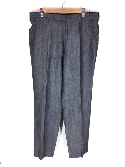 GIVENCHY(ジバンシィ) リネン ウール 混合 センタープレス スラックス パンツ old メンズ EUR：42-44