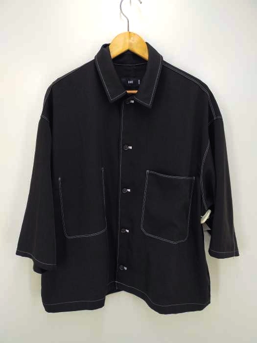 HARE(ハレ) BIGステッチ8分袖シャツ メンズ JPN：M