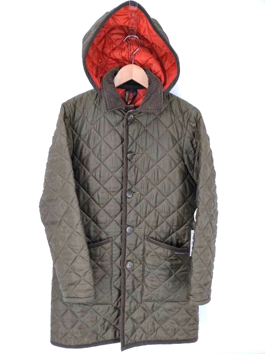 LAVENHAM(ラベンハム) 英国製 フーデッドキルティングジャケット メンズ import：XS