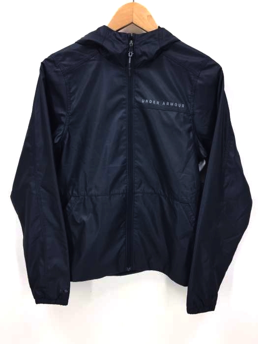 UNDERARMOUR(アンダーアーマー) ウーブンメッシュフルジップフーディー レディース  S