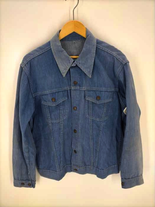 USED古着(ユーズドフルギ) 60~70S 花火ボタン デニムシャツ メンズ 表記無