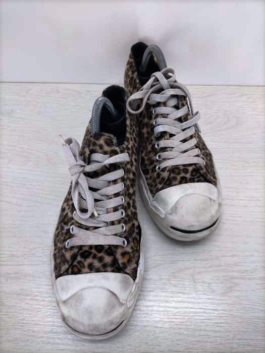 CONVERSE(コンバース) jack purcell レオパード柄フェイクファー メンズ JPN：27