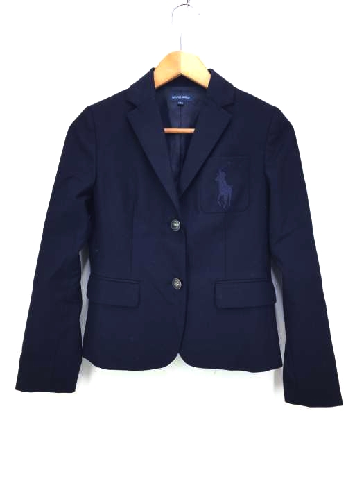 RALPH LAUREN(ラルフローレン) ビックポニー刺繍ウールテーラードジャケット レディース 160