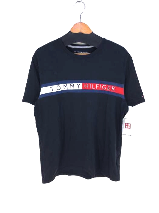 TOMMY HILFIGER(トミーヒルフィガー) 半袖ロゴプリントTシャツ メンズ  L