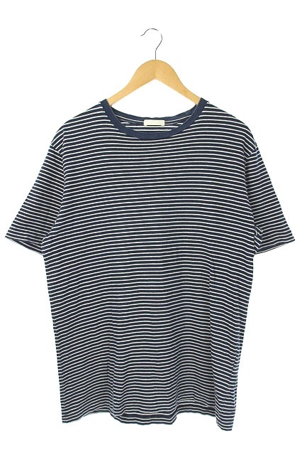 niuhans(ニュアンス) Tシャツ カットソー ボーダー 半袖 3 紺 白 /HS ■IBS81 メンズ メンズ  3