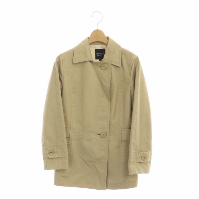 SONIA RYKIEL(ソニアリキエル)  ジャケット 背抜き 38 ベージュ /MF レディース レディース  38(日本サイズM相当）