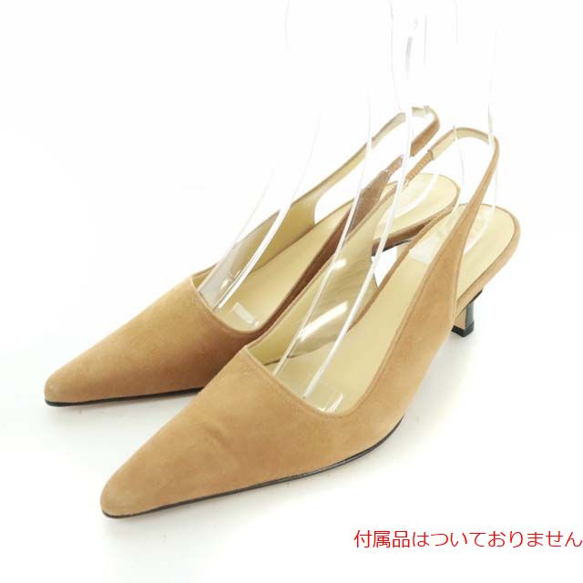 FOXEY(フォクシー) フォクシーブティック  FOXEY BOUTIQUE パンプス ポインテッドトゥ スエード 36 23cm ベージュ /ST ■GY レディース レディース  36(日本サイズ23cm相当)