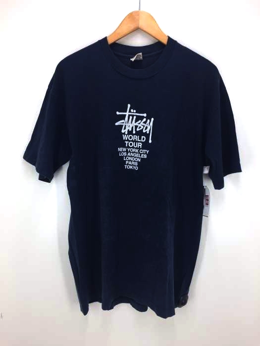 Stussy(ステューシー) 90S USA製 白タグ WORLDTOUR メンズ JPN:XL