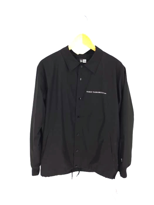 Yohji Yamamoto(ヨウジヤマモト) 21SS コーポレートロゴプリント コーチジャケット メンズ JPN：M