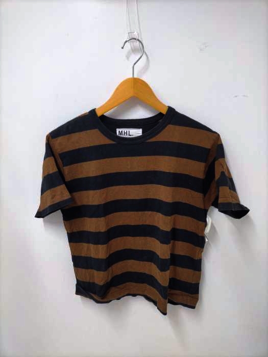 MHL.(エムエイチエル) COTTON HEMP WIDE STRIPE レディース  2