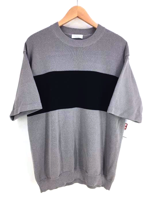 BEAUTY & YOUTH UNITED ARROWS(ビューティーアンドユースユナイテッドアローズ) テックリネン パネル ニット Tシャツ メンズ  M