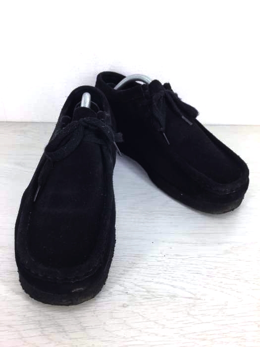 CLARKS ORIGINALS(クラークスオリジナル) WALLABEE BLACK SUEDE スウェードワラビーシューズ メンズ UK8 1/2