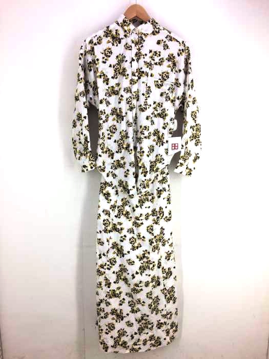 Mila Owen(ミラオーウェン) LINEN BLEND 後ドッキングふらしシャツワンピース レディース  0