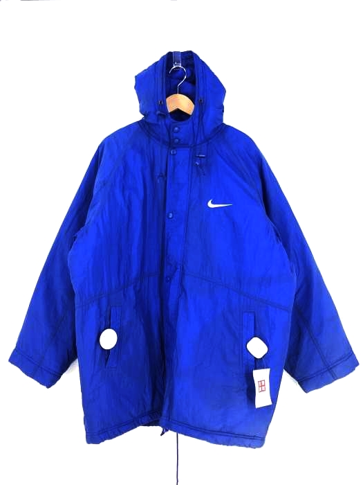 NIKE(ナイキ) 90s 銀タグ 刺繍 ナイロン 中綿ジャケット メンズ JPN：L