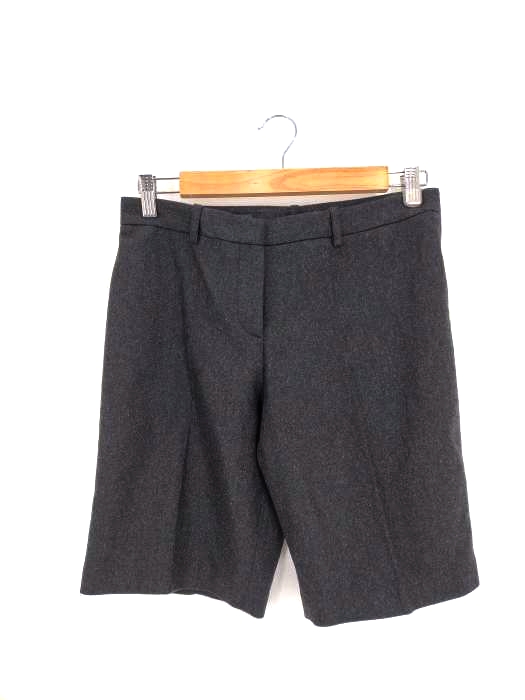 JIL SANDER NAVY(ジルサンダーネイビー) ウールカシミヤブレンド ショートパンツ レディース  34