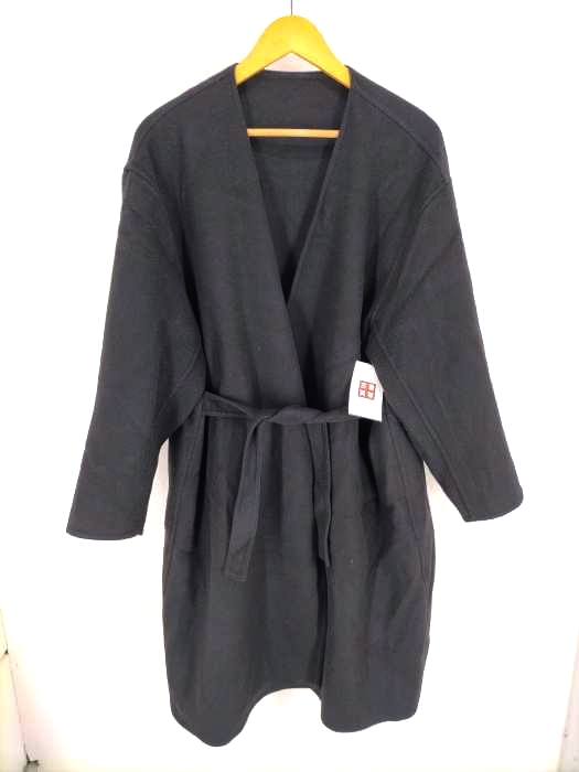 ユニクロ UNIQLO ウールブレンドコート レディース  M