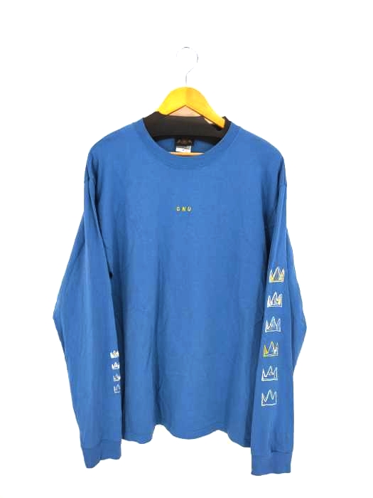 ユーズドフルギ USED古着 King Gnu STITCHED LOGO SLEEVE TEE ロゴ刺繍 L/S TEE メンズ JPN：L