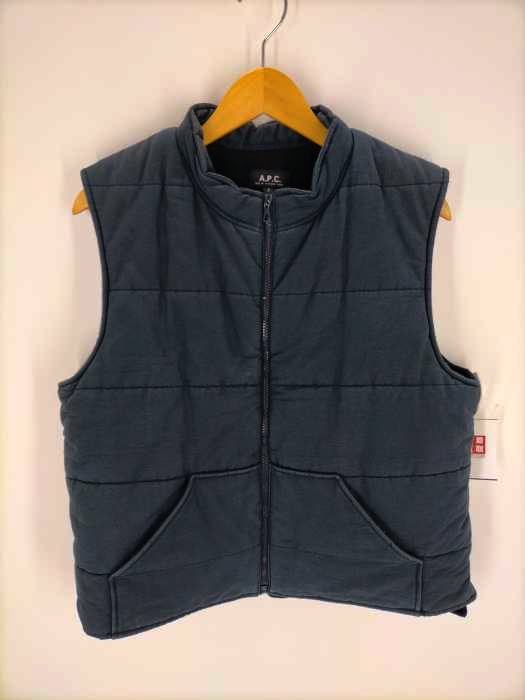 A.P.C.(アーペーセー) ジップアップ中綿ベスト メンズ JPN：2